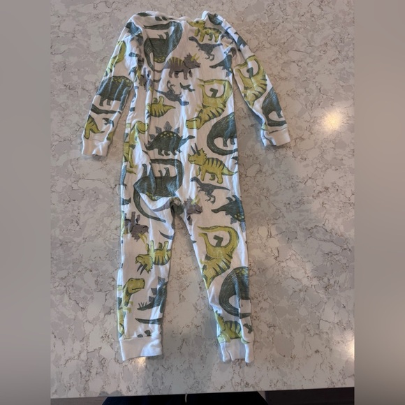 Simple Joys by Carters - Dinosaur Print Kids Pajama Onesie 2T - Picture 2 of 5